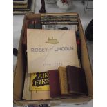 An interesting lot of military books and manuals from WWI and WWII,