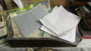A collection of papers, letters, ephemera etc.