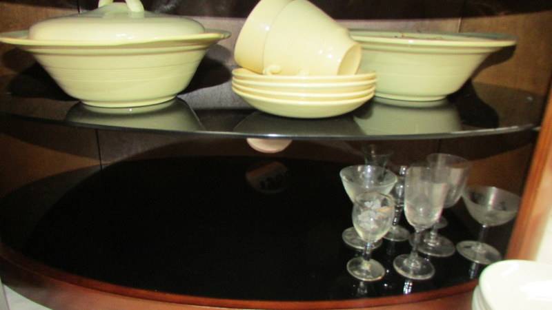 A mixed lot of ceramics and glass including jardiniere on stand, planters, vases etc. - Image 3 of 3