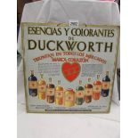 A French Duckworth & Co., advertising sign.