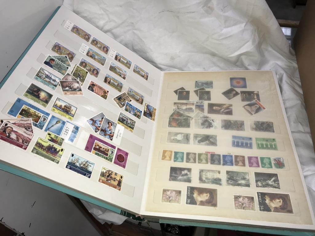 4 stamp albums, 1 Ireland, - Image 9 of 9