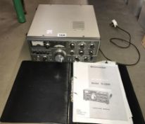 A Kenwood SSB transceiver with manual - power issues (model TS 520SE) (Collect only & sold as