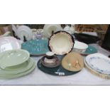 A mixed lot of pottery and china,