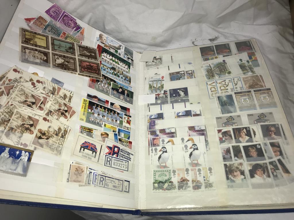 4 stamp albums, 1 Ireland, - Image 3 of 9