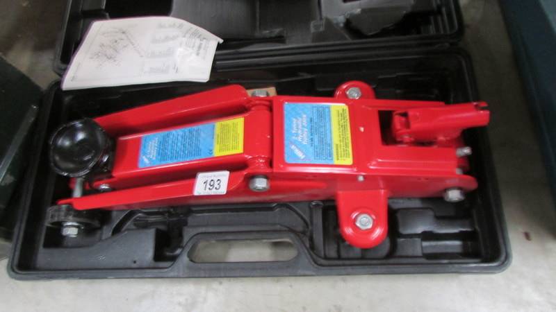 A 2 ton car jack.