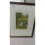 Vincent Haddelsey (1934-2010) Limited edition French lithographic print (XL11/L) horse racing