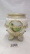 A circa 1870's Royal Worcester pot.