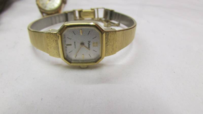 A quantity of wrist watches including Accurist and Russian Poljot watch heads. - Image 4 of 5