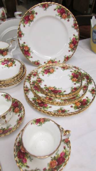 A good lot of Royal Albert Old Country Roses tea and dinner ware comprising meat platter, tureen, - Image 2 of 4
