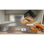 A quantity of hand saws (collect only)