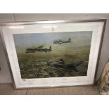 A framed & glazed Tribute to 617 Squadron past & present by John Pettitt,