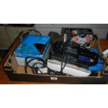 A box of power tools (sold as seen),