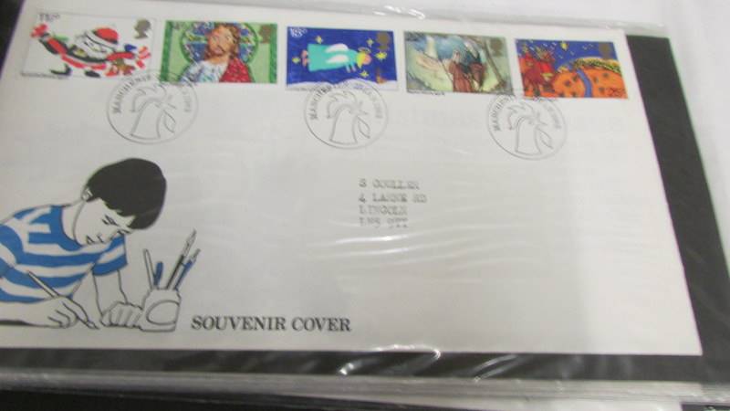 Four albums of circa 1970/80/90's first day covers. - Image 16 of 20