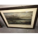 A framed & glazed Douglas Adams, Scottish, 1853 - 1920, an artist antique print 1892,