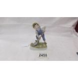 A Royal Worcester figurine - Saturday Boy.