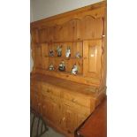 A good 3 door pine dresser.