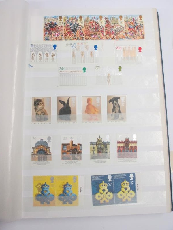 A good album of mint definitive stamps and sets (some in strips, many with gutter sides), - Image 5 of 13