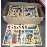 A good collection of early 1970's Cor!! comics (approximately 110 comics)