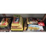 A good lot of board games including Mouse Trap, anticipation, Bullseye & Lego etc.