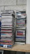 A quantity of CD's.