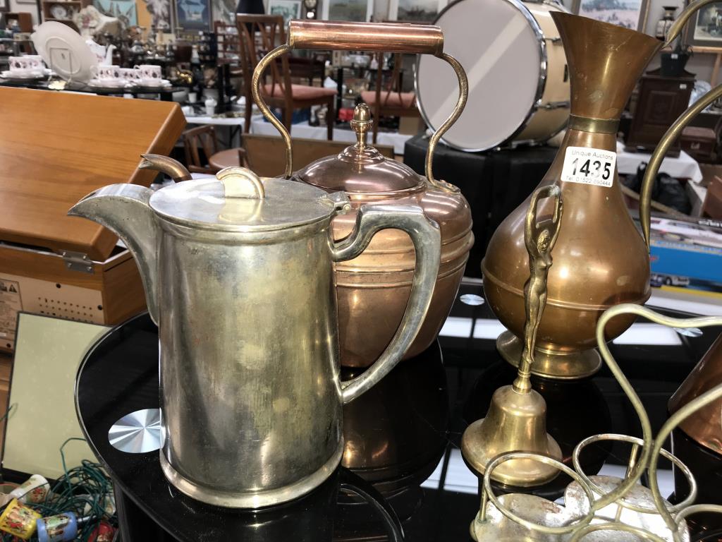 A copper kettle, - Image 2 of 3