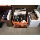 A quantity of vinyl records including Classical, Frank Sinatra,