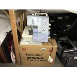 A Bernina Bernette Funlock 004D sewing machine (Collect only)