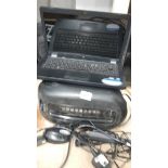 An HP computer, printer etc.