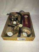 A mixed lot of wristwatches