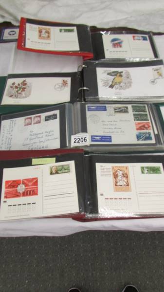 4 Albums of first day covers being 2 Russian, 1 Flora and Fauna and one other.