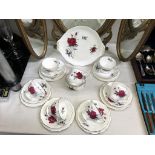 A Royal Albert 21 piece tea set 'Sweet Romance'