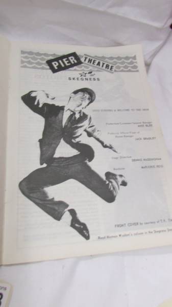 A Skegness Pier theatre programme signed by Norman Wisdom. - Image 2 of 3