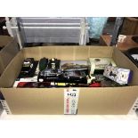 A quantity of boxed & unboxed die cast including Atlas, Dinky & Conrad etc.