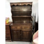 An oak Welsh dresser