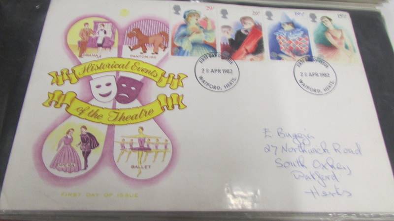 Four albums of circa 1970/80/90's first day covers. - Image 3 of 20