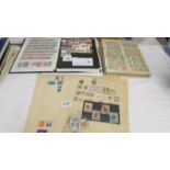 A good collection of world stamps in album sheets.