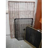 A quantity of fire screens (collect only)