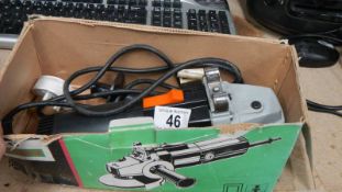 A boxed angle grinder.