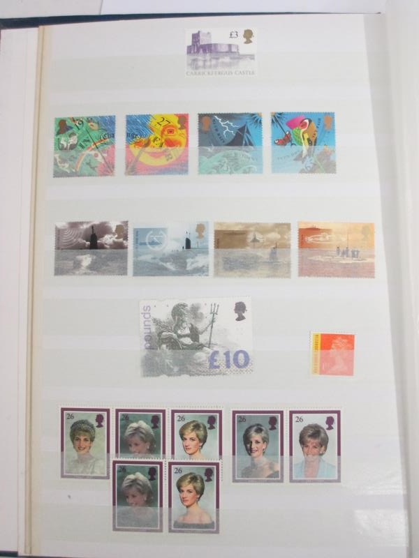A good album of mint definitive stamps and sets (some in strips, many with gutter sides), - Image 4 of 13