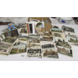 In excess of 600 vintage postcards featuring Churches, Cathedrals, Castles etc.