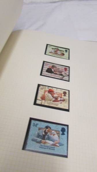 Four folders of assorted world stamps. - Image 16 of 19