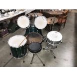 A drum kit