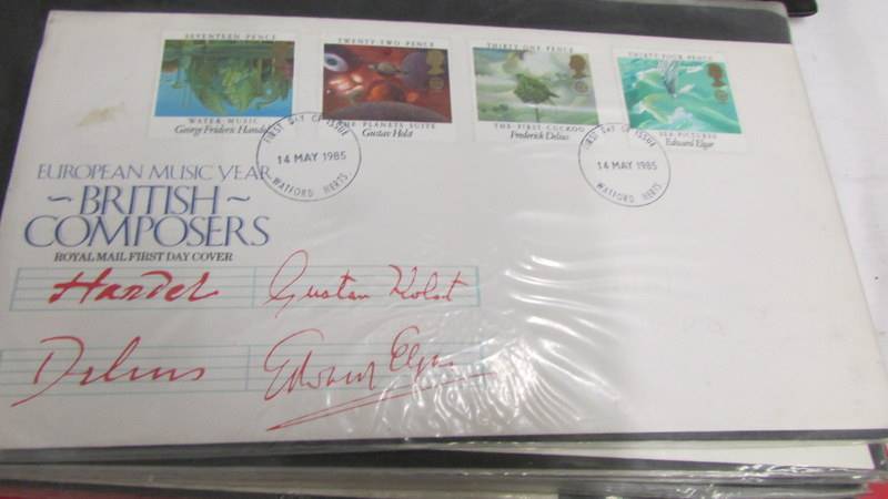 Four albums of circa 1970/80/90's first day covers. - Image 5 of 20