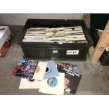 A large quantity of 45rpm single records including Prince & Adam & The ants etc.