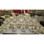Approximately 90 pieces of Royal Albert Old Country Roses tea and dinner ware (Four side plates