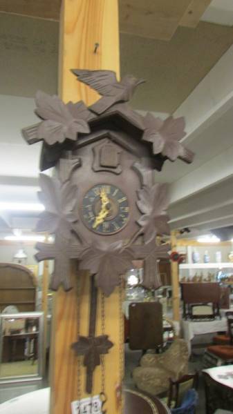 A Black Forest cuckoo clock. - Image 2 of 2