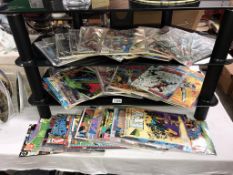A large mixed collection of comics including Marvel, DC & others including Teen Titan, Avengers,