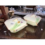 2 art deco style tureens