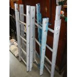 Four extensions to make up a ladder.