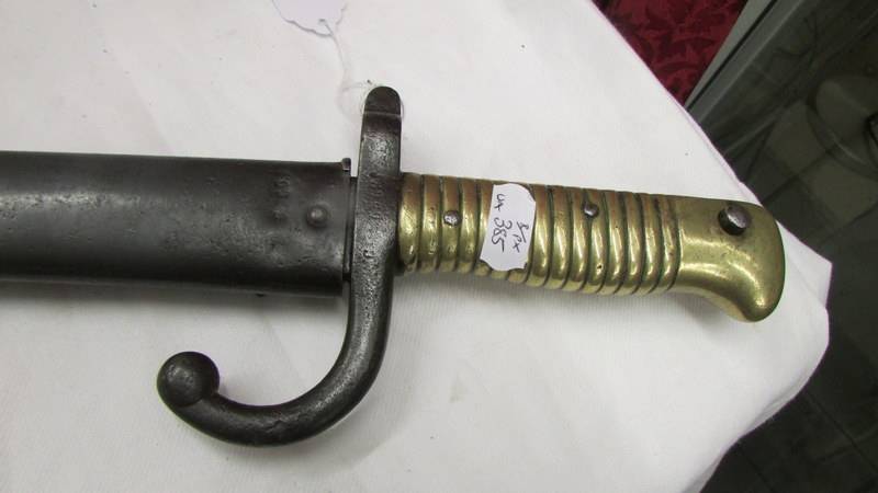 A French bayonet. - Image 2 of 2